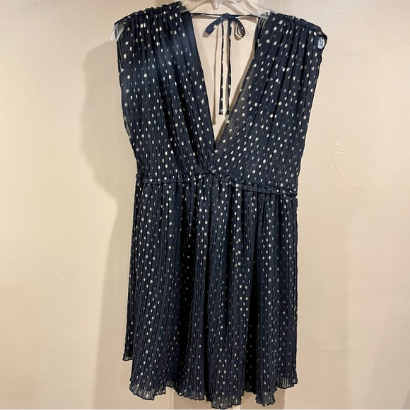 Zara Black/Gold Mini Dress - Picture 2 of 7